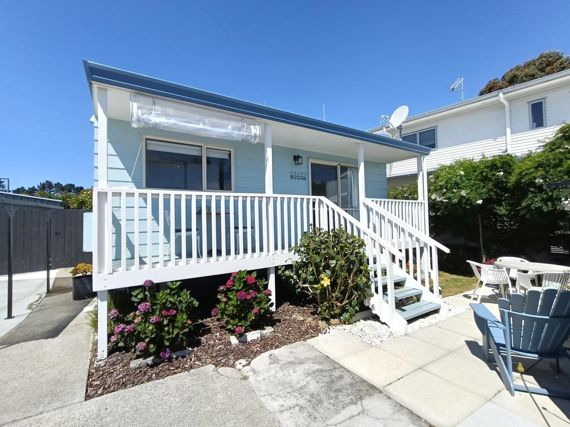 Omanu Cottage Mount Maunganui Eksteriør bilde